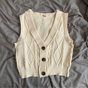free people sweater vest